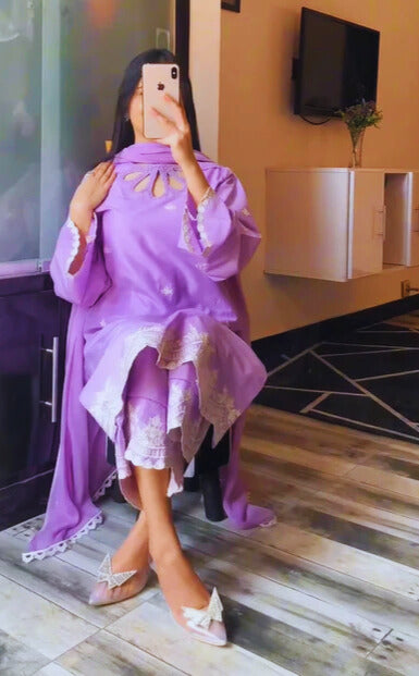 Lavender Petal – 2PC