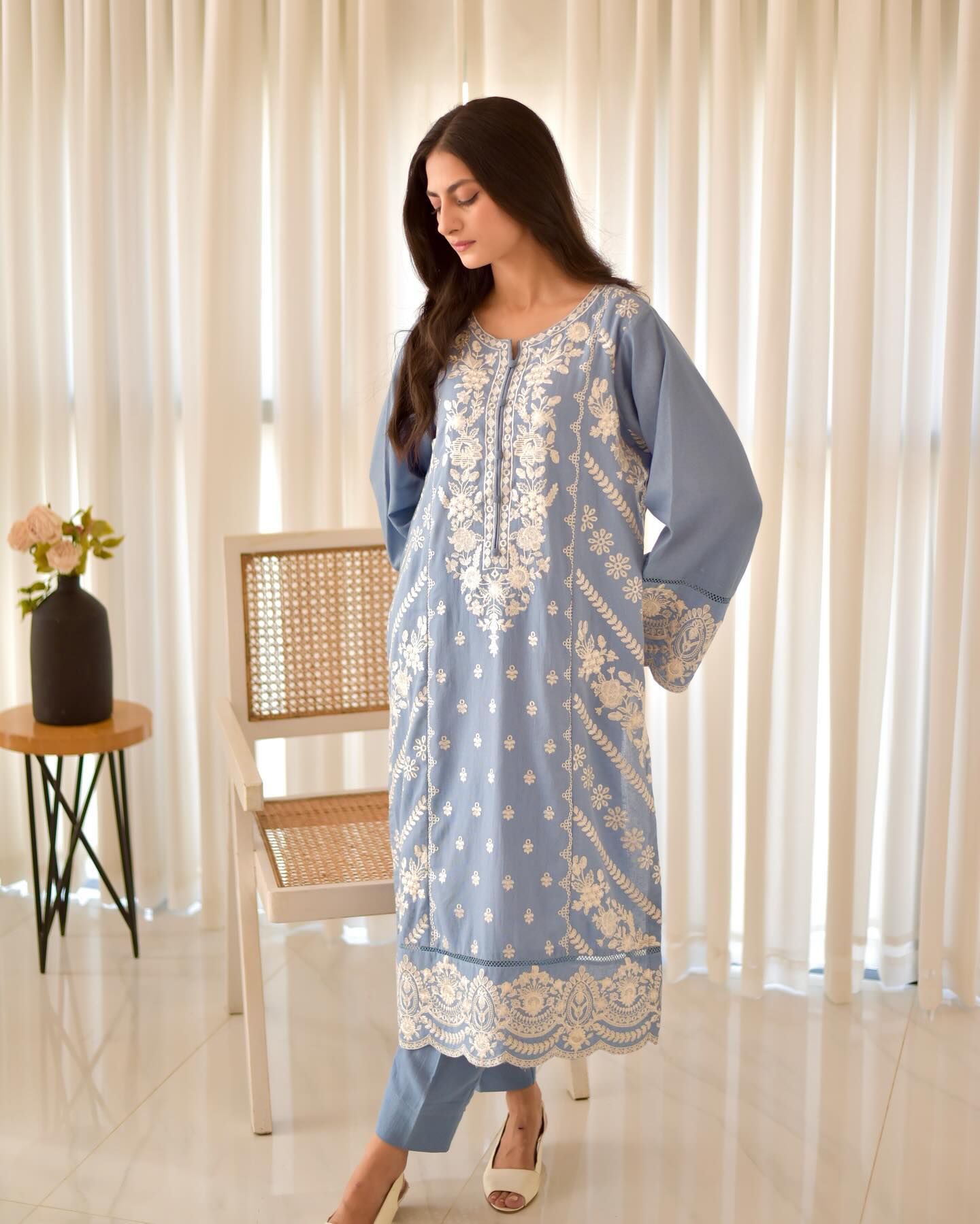 Neelam Embrioded 3PC