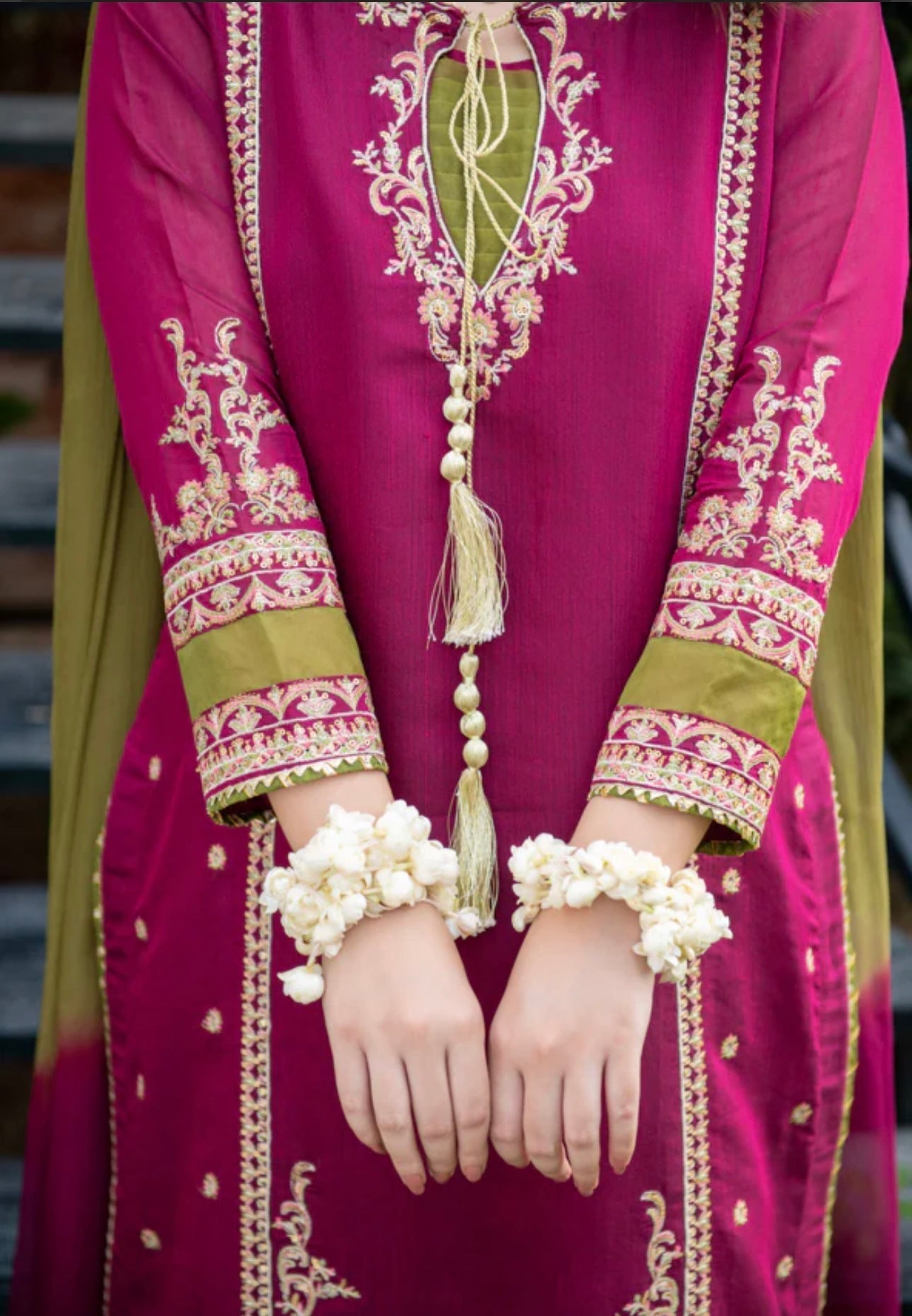 Garnet Charm – 3PC